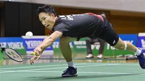 Momota Kento Badminton : Badminton Momota Returns From January Car Accident Kento Momota Plays ...