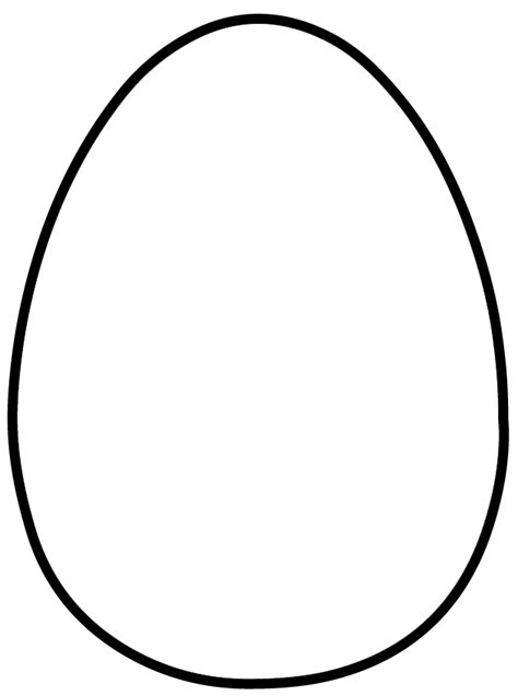 Easter Egg Black And White Clipart | Free download on ClipArtMag