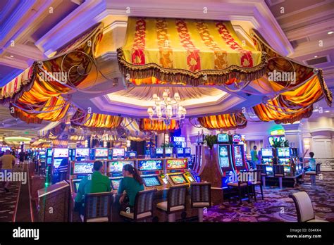 The interior of Bellagio hotel and casino Las Vegas Stock Photo - Alamy