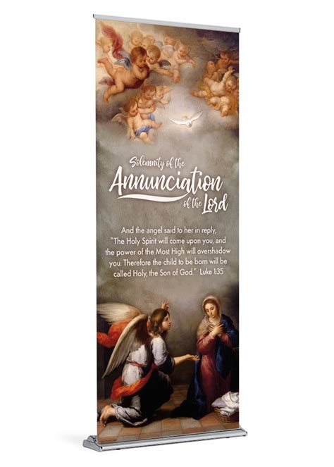 Solemnity of the Annunciation of the Lord Banner – Diocesan