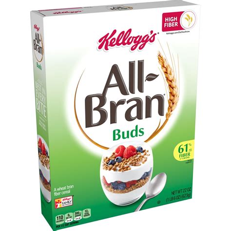 Kellogg's All-Bran Buds, Breakfast Cereal, Original, 22 Oz - Walmart.com - Walmart.com