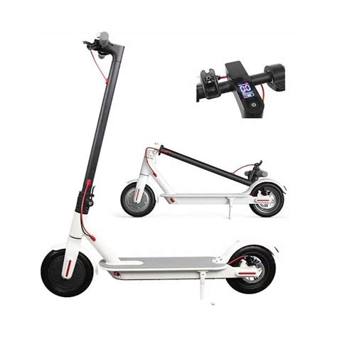 Buy Foldable Eco Electric Scooter : White Color, 3 Speed Mode