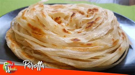 Parotta Recipe | Soft Layered Parotta | How To Make Parotta | Street ...