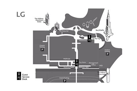 Dubai Mall Floor Plan | Viewfloor.co