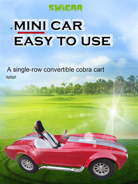 2200w Mini Cobra Golf Carts Brushless Motor 2 Seater Mini Golf Cart 2 Seater Small Golf Carts ...