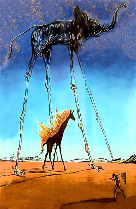 Salvador Dali Elephants