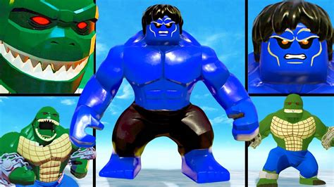 Lego Blue Hulk