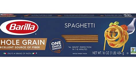 Barilla Multigrain Pasta Nutrition Facts - Cully's Kitchen