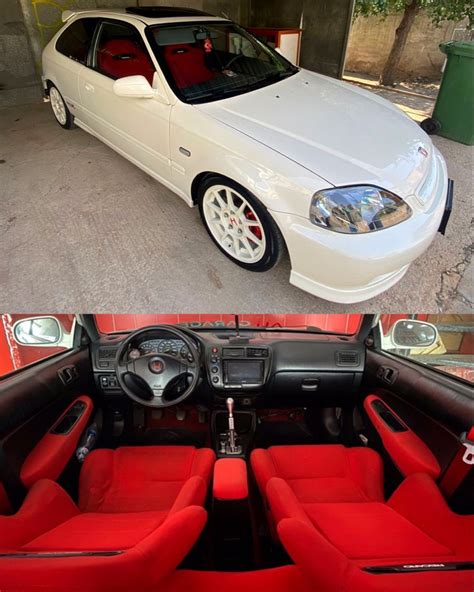 IG: @ekforumpt EK4 with EK9 interior 👍 | Civic hatchback, Civic, Honda civic