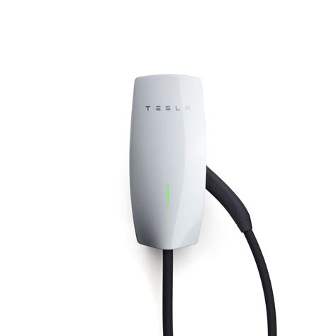 Tesla Wall Connector Hardwired Electric Vehicle (EV) Charger up to 48A 24' White 1457768-02-H ...