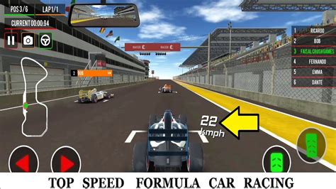 Top Speed Formula Car Racing || New Car Games 2020 || Android Game Play - YouTube