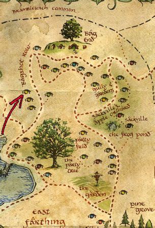 Hobbiton Movie Set Map