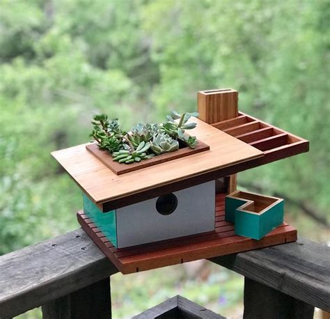 Nag on the Lake: Midcentury modern birdhouses