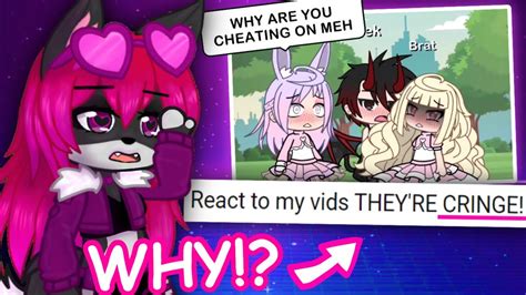 Reacting to "CRINGE" Gacha Life Stories by fans! - YouTube