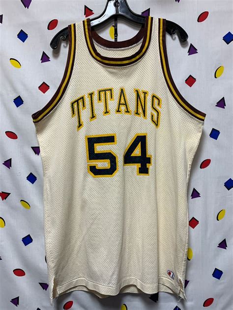 Retro Basketball Jersey Titans #54 As-is | Boardwalk Vintage