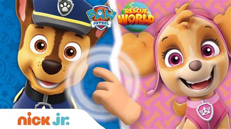 PAW Patrol Video Game: Pick Your Adventure! | PAW Patrol Rescue World | Nick Jr.