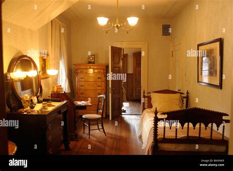 Bedroom Mark Twain House Interior Hartford Connecticut USA America ...