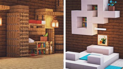 Some bed designs I made! : r/Minecraft