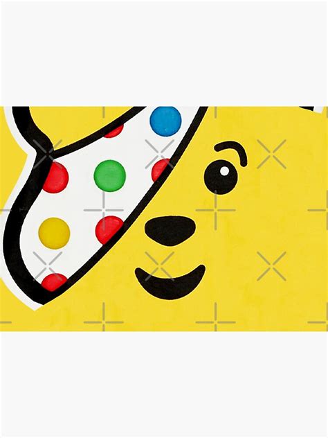 "Pudsey Bear - Children in Need - Made In Pudsey -Pudsey Bear -Pudsey Super Hero Gift" Mask for ...