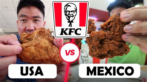 KFC Mexico vs KFC USA: Which is Better? - YouTube