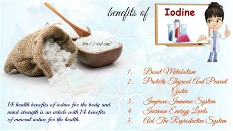 14 Health Benefits Of Iodine For The Body And Mind Strength