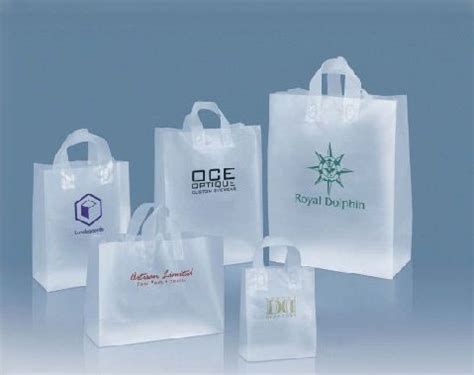 Custom Printed Frosted Plastic Shopping Bags | Starpack, Inc.