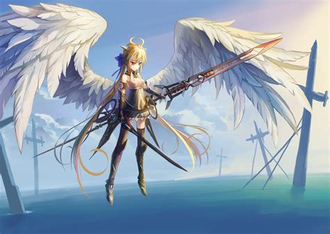 Anime Angel wings HD Image Free Download