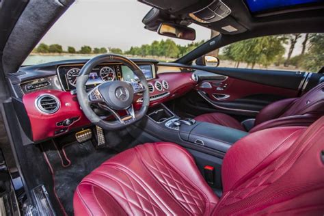 Discover The Mercedes S63 AMG Cabriolet Interior