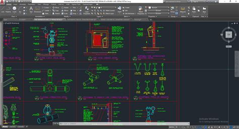 Fire Sprinkler Riser Cad Detail