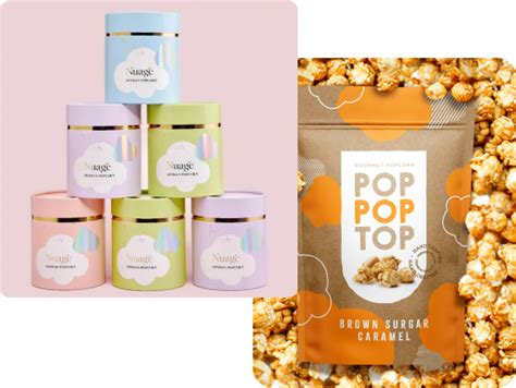 4700BC Gourmet Popcorn: a leading popcorn brand - Confetti Design Studio