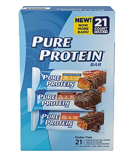 Pure Protein Bars Variety Pack - 21ct – Company Coffee Shop Online