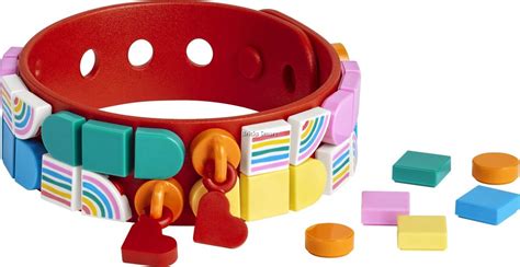 41953 LEGO DOTS Rainbow Bracelet with Charms (37 Pieces)