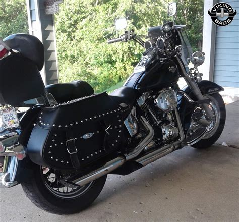 Harley Softail Heritage Specific Studded Saddlebags