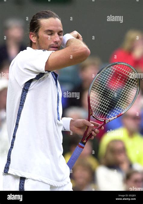 Wimbledon Pat Rafter Stock Photo - Alamy