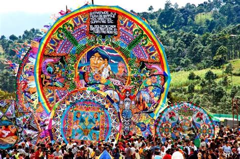 Henri van Bentum 1929-2022: Giant "Mandala" Kites of Guatemala, FERIA DEL BARRILETE GIGANTE ...