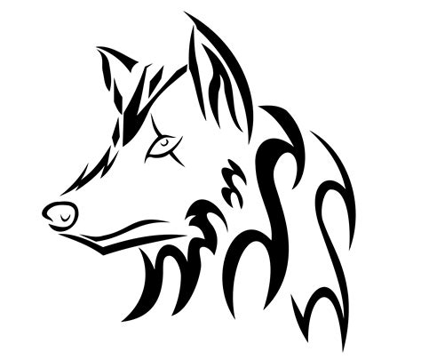 Wolf Drawing Easy at GetDrawings | Free download