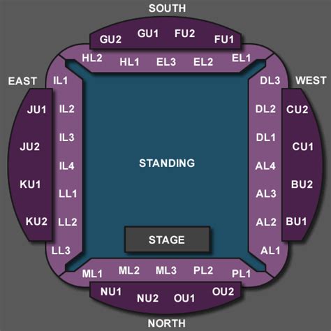 Macron Stadium Seating Plan