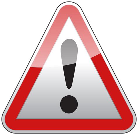 Triangle Warning Sign PNG Clipart - Best WEB Clipart