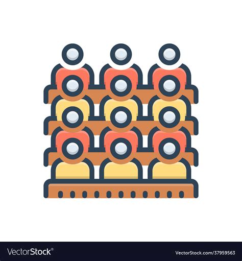 Audience Royalty Free Vector Image - VectorStock