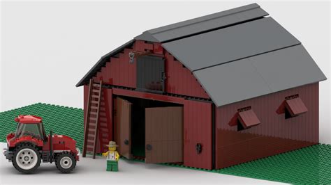 LEGO MOC Barn by medisnake | Rebrickable - Build with LEGO