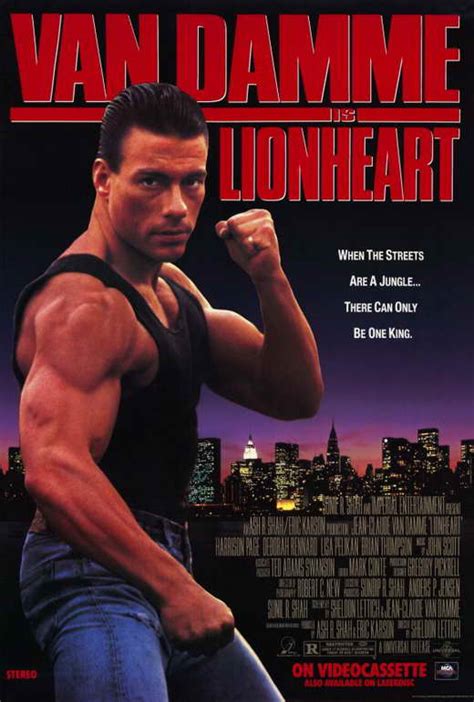 Lionheart Movie Posters From Movie Poster Shop