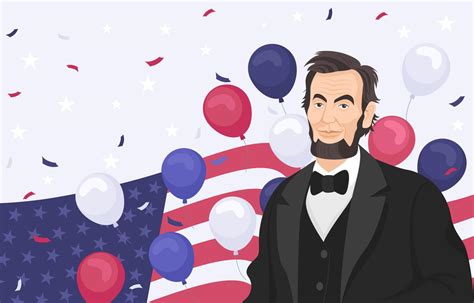 Abraham Lincoln's Birthday 21834093 Vector Art at Vecteezy