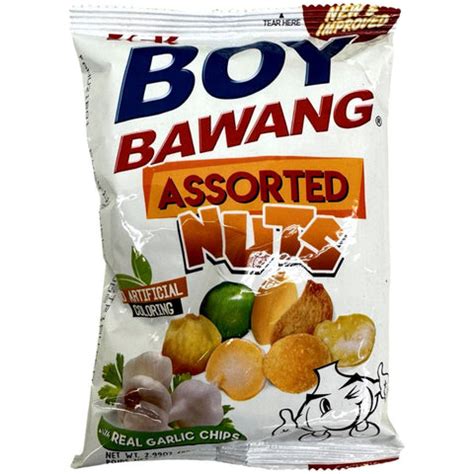 Boy Bawang - Assorted Nuts with Real Garlic Chips - 85 G – Sukli ...