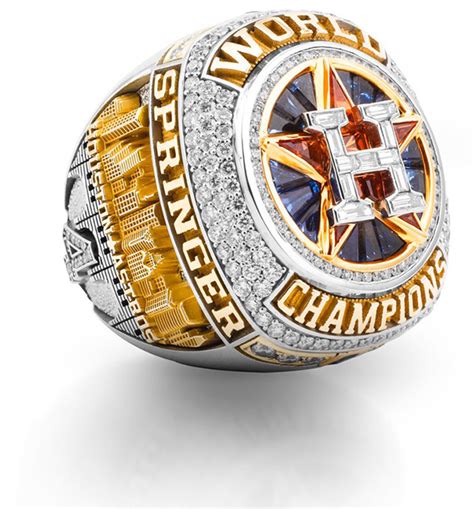 Houston Astros 2017 World Series Rings Details and Symbolism