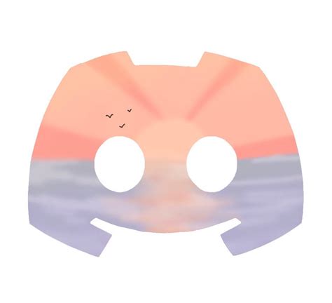 Discord logo sunset by DashyDinoNuggies on DeviantArt