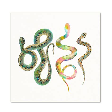 Snake Watercolor at PaintingValley.com | Explore collection of Snake Watercolor