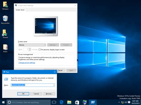 How To Change Screen Saver Settings In Windows 10