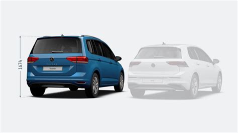 VW Touran Dimensions | Volkswagen UK