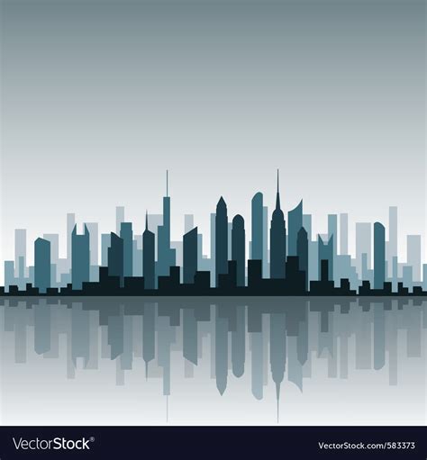 Cityscape Royalty Free Vector Image - VectorStock