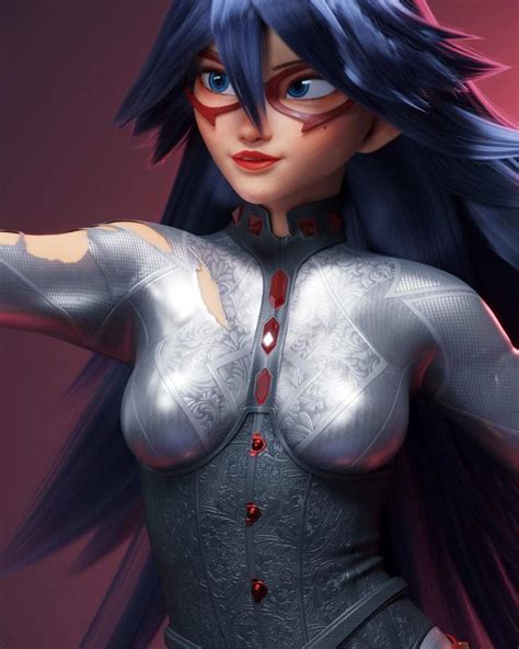 My Hero Academia: Fanart imagina como se vería la superheroína Midnight si fuera animada en 3D ...